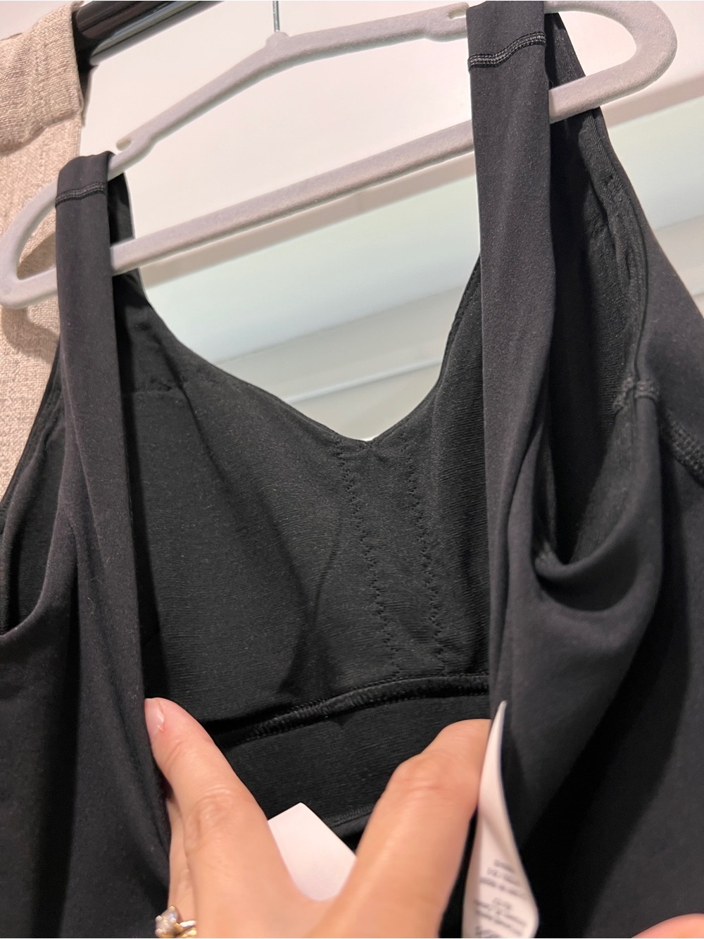 New❤️Lululemon 4 align dress in Black Athletic Dress with shorts - Picture 6 of 11